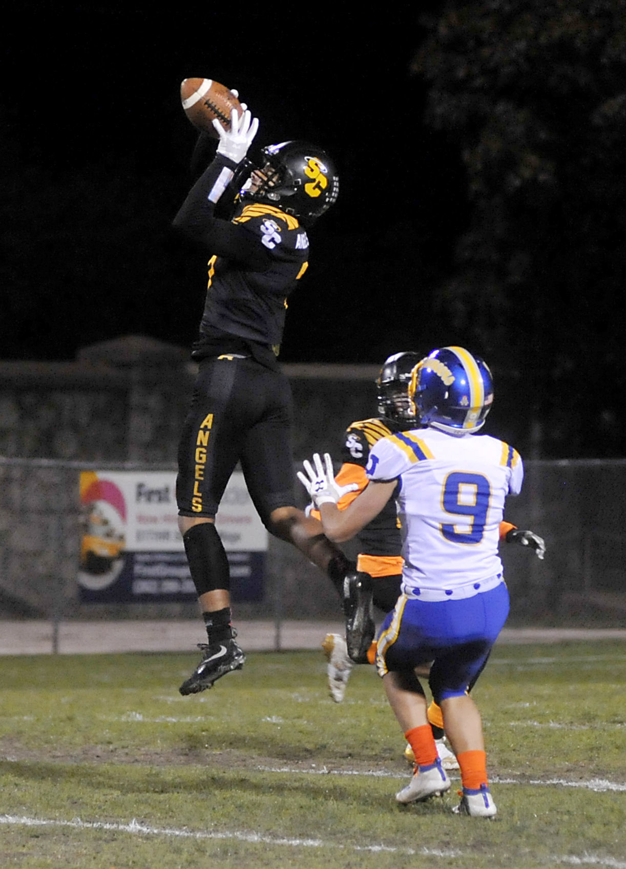 St. Catherine's 41, St. Joseph 7